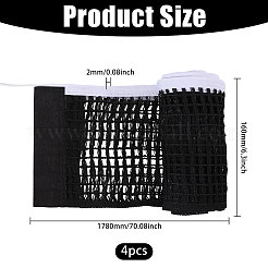 Сетка для соревнований по настольному теннису из поликоттона&nbsp;AJEW-WH0752-144