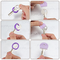 Наборы для изготовления пластиковых брелоков-подвесок для ключей своими руками&nbsp;DIY-SP0002-52