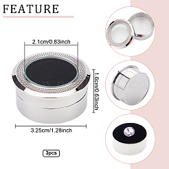 Подарочные коробки для ювелирных изделий из сплава OBOX-WH0007-17B