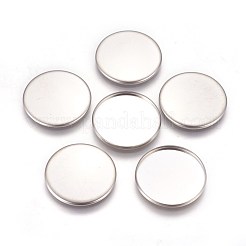 Безель с гладкими краями из некорродирующей нержавеющей стали марки 304 X-STAS-E460-10P-25mm