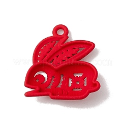 Spritzlackierte Legierungsanhänger&nbsp;PALLOY-F282-04A-01