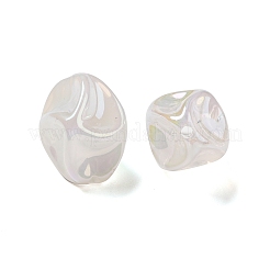 УФ-покрытие радужными переливающимися акриловыми бусинами&nbsp;PACR-M002-07