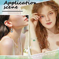 40 шт. 10 стиля серии кемпингового снаряжения эмалированные подвески из сплава&nbsp;FIND-SC0019-16