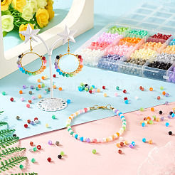 2780 шт. 20-х цветные стеклянные бусины&nbsp;SEED-TA0001-49