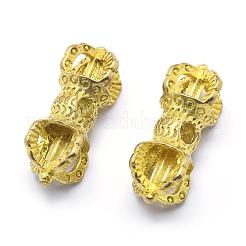 Латунные бусины&nbsp;KK-G319-44C-RS