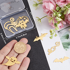 7 шт. 7 стиля подвески из нержавеющей стали 201 STAS-BBC0005-34