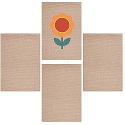 Bandiera del giardino di gorgecraft, per le decorazioni dell'ufficio del cortile del giardino di casa, rettangolo, Burlywood, 45.3x31.2x0.4cm