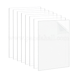 Transparentes Acryl für Bilderrahmen, Rechteck, Transparent, 17.6x12.6x0.15 cm