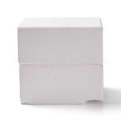 (venta de liquidación defectuosa: esquina rota)moldes de yeso para jarrones, herramientas de modelado, para la fabricación artesanal de cerámica, blanco, 134x134x124mm, diámetro interior: 78x112 mm