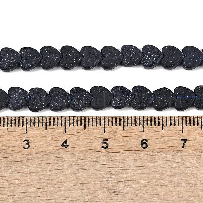 Синтетический синий авантюрин бисер нитей G-A272-A01-01-1