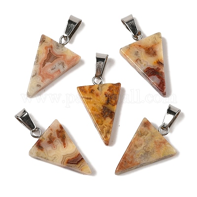 Природных сумасшедшие подвески агат G-B127-04P-14-1