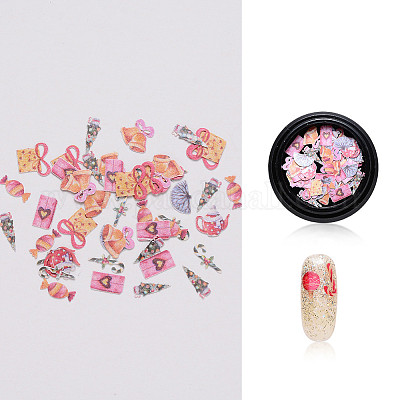 Бумажные кабошоны на рождество MRMJ-S035-053H-1