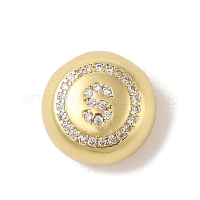 Подвески из латуни и кубического циркония KK-Z047-07G-S-RS-1