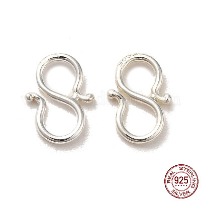 925 Sterling Silber s Formschließen&nbsp;STER-K177-07C-S-1