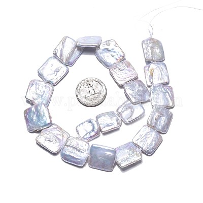 Природные Кеши жемчуг пряди PEAR-S020-K07-1