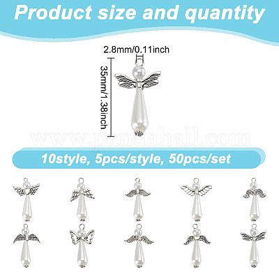 Подвески из сплава и акрила PALLOY-HY00030-1