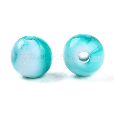 Непрозрачные акриловые бусины SACR-R853-8mm-213-1