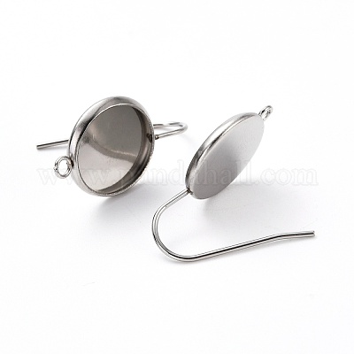 Крючки для сережек из нержавеющей стали марки 304 STAS-F271-01C-P-1