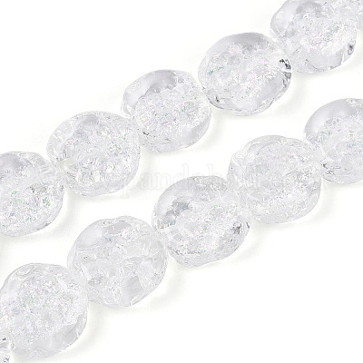 Бусы лэмпворк ручной работы LAMP-N028-04A-1