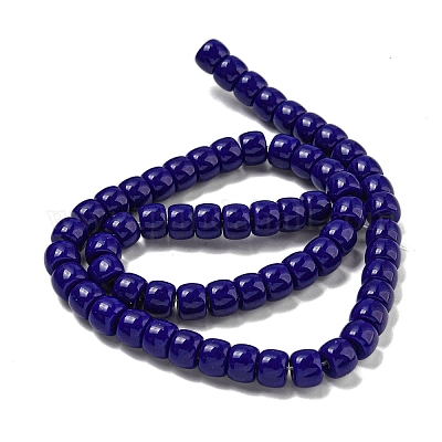 Непрозрачное стекло бисер нитей X-GLAA-NH0002-B01-1