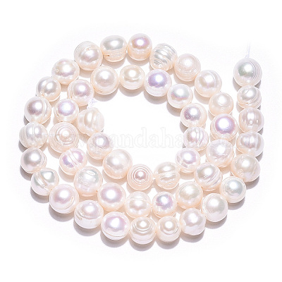 Нити из натурального культивированного пресноводного жемчуга PEAR-S020-F11-1