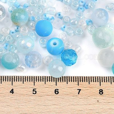 Наборы для самостоятельного изготовления бисеринок и стеклянных грядок SEED-K010-01C-1