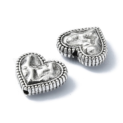 Сплавочные овальные бусины тибетского стиля  TIBEB-F065-08AS-04-1