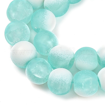 Матовое стекло треск бисер нитей X1-GLAA-U001-6mm-M02-1