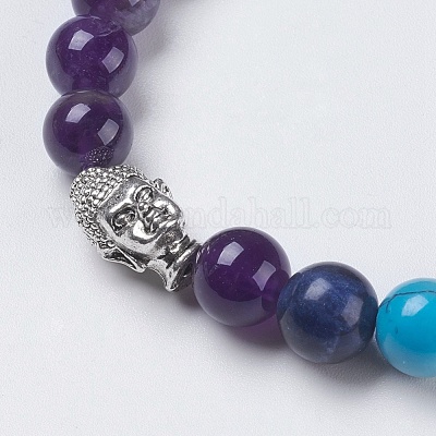 Чакра ювелирные изделия BJEW-K200-02-05AS-1