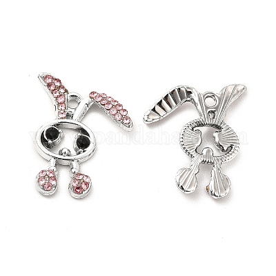 Подвески из сплава и страза ALRI-K048-05C-1