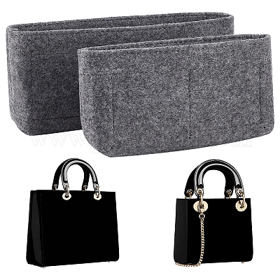 Shop WADORN 2 Colors Purse Felt Insert Organizer for Jewelry Making -  PandaHall Selected