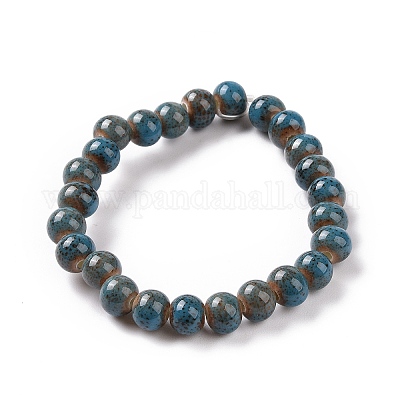 Фарфоровые бусины PORC-L019-6mm-11-1