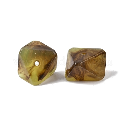 Акриловые бусины OACR-D320-02M-1