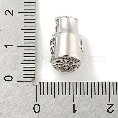 Латунные микропаве из прозрачного кубического циркония ZIRC-P119-02P-01-1