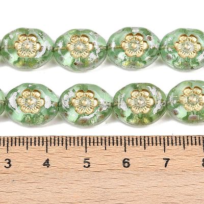 Чешские прессованные стеклянные бусины GLAA-I061-44C-1