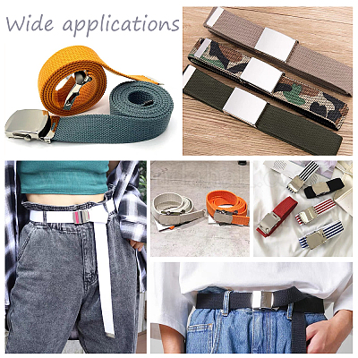 12 комплект прямоугольных железных пряжек для ремня FIND-CA0004-45-1