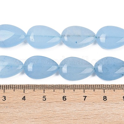 Бусины из натурального белого нефрита G-Z105-B01-01B-1