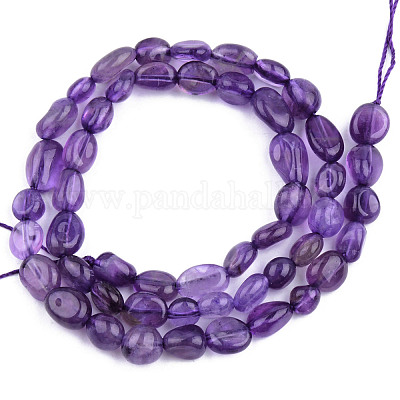 Natürlichen Amethyst Perlen Stränge&nbsp;G-S359-160-1
