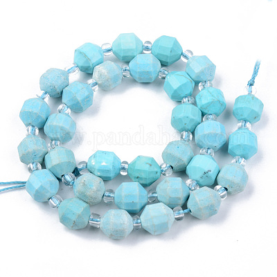 Природные Говлит бисер нитей G-R482-27-10mm-1