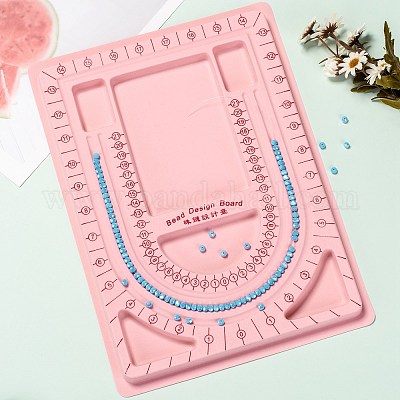 Пластиковые бусины для дизайна ожерелья TOOL-YW0001-26B-1