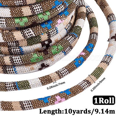 1 рулон этнических шнуров из полиэстера&nbsp;OCOR-CY0002-53B-1
