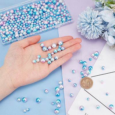 3 набор 3 видов пластиковых бусин с имитацией жемчуга FIND-PH0020-95-1