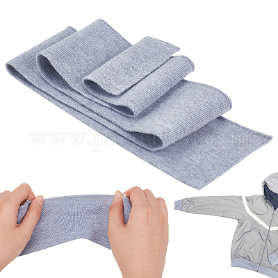 Ребристая ткань из полиэстера для манжет FIND-WH0032-59C-1