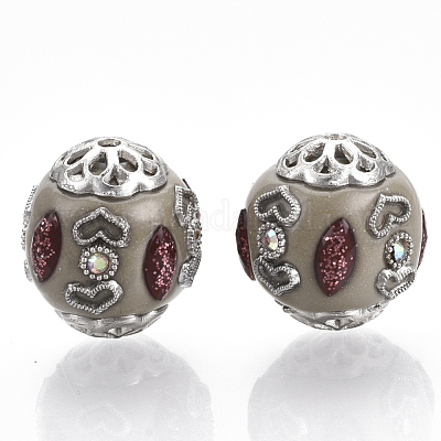 Индонезийские бусины ручной работы IPDL-T001-02-1