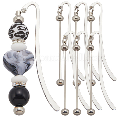 Закладки из сплава 6 шт. AJEW-SC0003-28-1