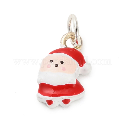 Подвески из сплава и эмали с рождественской тематикой FIND-I063-01C-1