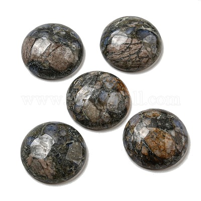 Натуральные глаукофановые кабошоны G-C115-02A-16-1