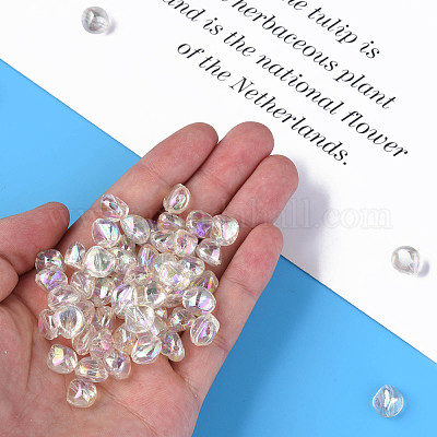 Прозрачные акриловые бусины MACR-S373-131-C11-1