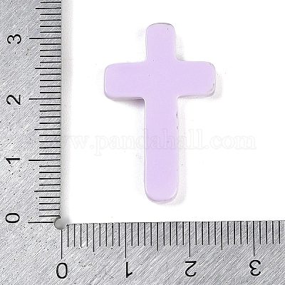 Кабошоны из смолы крест RESI-Q014-04B-1