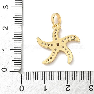 Латунные микро проложить кубического циркония подвески KK-K305-11E-G-1